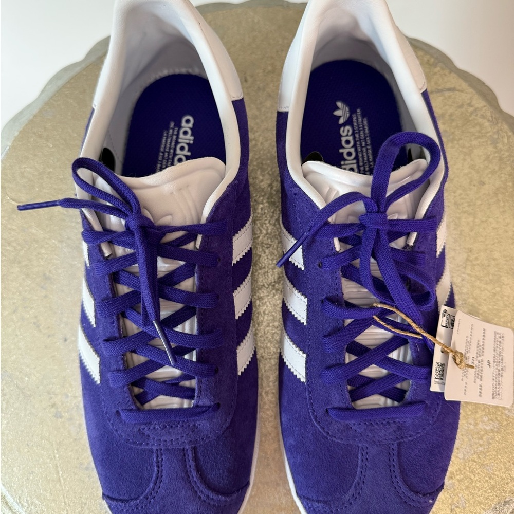 Adidas - Blue “Energy Ink” Gazelle Sneakers - Picture 5 of 9